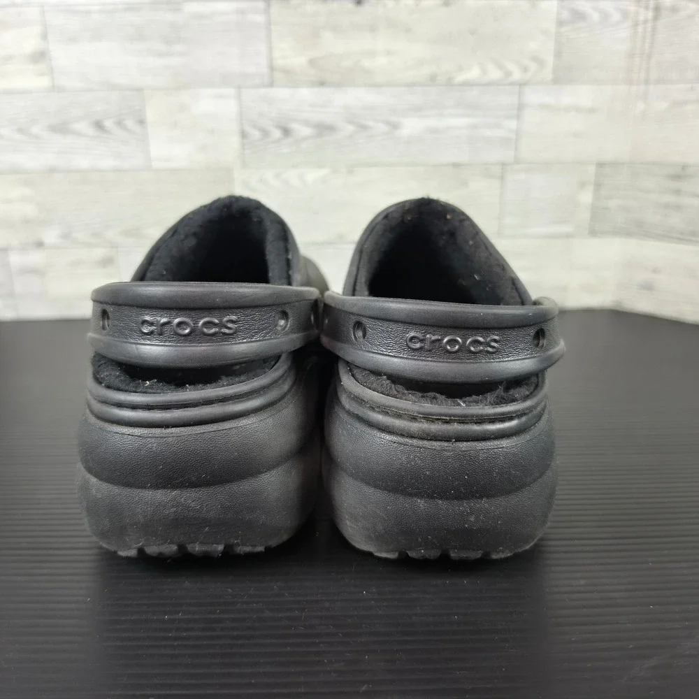 CROCS Black Classic Lined Clog